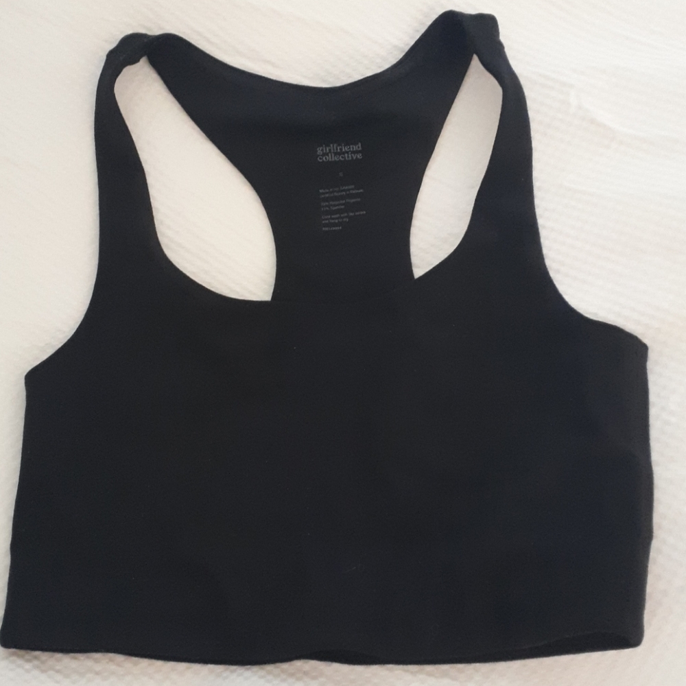 Girlfriend Collective black paloma bra